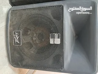  3 سماعات حفلات واعراس مستعمل بحاله جيده