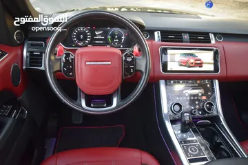  10 Range rover Sport 2021 P400e وارد الشركة و تحت كفالة الشركة