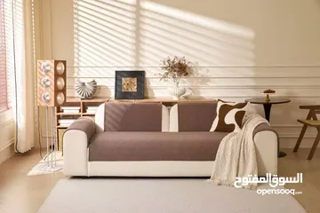  9 طقم وجه أرضيات كنب وكورنرات عصري مودرن ديزاين أوروبي مع أرضية حبيبات للثبات ومنع التحرك