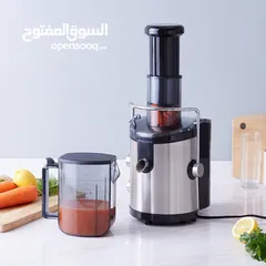  1 عصارة فواكه من ميديا 600 وط جديد غير مستعمل بالكروتونة (عصر جميع انواع الفواكه) midea بسعر ممتاز
