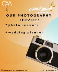  12 تسويق marketing  تصوير 4k photography  تصميم   مونتاج  ويبسايت  متاجر الكترونية  اعلانات