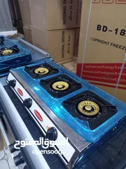  29 غاز 3عيون ستانلس ستيل ثقيل  عيون نحاس ونار حامية ونظام أمان حرق سعر 23دينار فقط لفترة محدودة مكفول