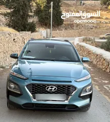  13 هيونداي كونا 2020 جديدة في حالة الشركة عداد 57 الف فقط بلون مميز