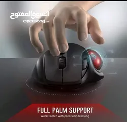  5 nulea m 512 wireless trackball mouse