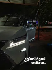  7 جيب لكزس Rx450h 2019 Lexus Rx450h 2019 hybrid  كرت ابيض