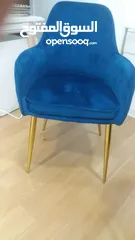  17 Velvet Chair - Dining Chair - Living Room Chair - DC0096