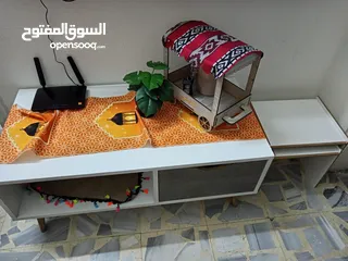  3 طاوله مع 2سيرفس