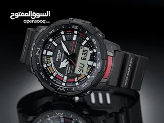  6 Casio Protrek PRT B70 حساسات وبلوتوث للاتصال بالهاتف