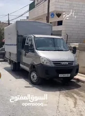  1 شاحنة افيكو شحن خفيف تحميل 3 طن