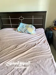  1 Queen size Bed and mattress