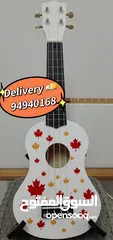  4 New 21 inch soprano ukulele! With bag! We do Delivery!small guitar