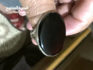  46 خواتم فضه احجار كريمه مميزه للبيع.