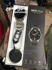  2 ساعة ذكية تشبك بالتلفون بالوان SK13 plus smart watch جميلة
