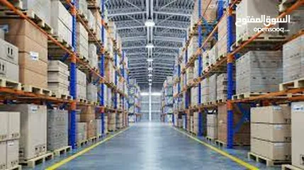  4 للايجار مخزن غذائى بالشويخ مساحة 2000 متر   For rent: Food storage warehouse in Shuwaikh area,