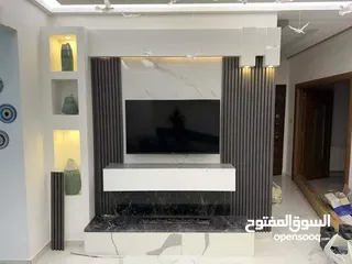  22 ورق جدران والشيبورد باركيه وفاير بليس والقرميد جبسن بورد وبديل الرخام وبديل الخشب وبديل الحجر بانوها