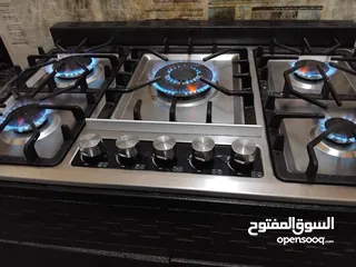  8 غاز غطس خمس عيون مع فرن استعمال خفيف