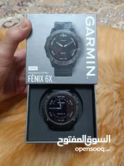  1 فرصة ... جارمن فينيكس Garmin fenix 6X sapphire نظيفة جدا كالجديدة بدون خدوش