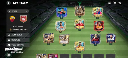  1 حساب فيفا 112 متعوب علي بدون شحن