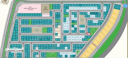  1 Commercial Land for Sale in Ajman, Global City