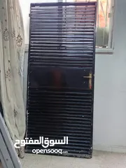  1 أبواب حديد لوفر مستعمله وحماية حديد ثقيل