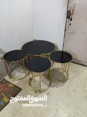  1 طقم طاولات جديد نضيف جدا