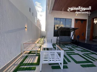  2 $$For sale, a villa in the most prestigious areas of Ajman, near the gardens, with furniture$$