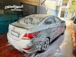  4 اكسنت 2015 اتماتيك 1600 بنزين اصل ايجار فحص نظييف انظف من البرايفت 4غيار