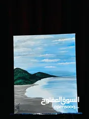  12 لوحات اكريلك