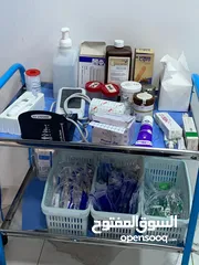  9 مستلزمات عياده طب عام ونسائيه للبيع