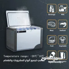  3 ثلاجة مبرد سعة 20 لتر للسيارة تعمل بالغاز brevino 20L portable refrigerator