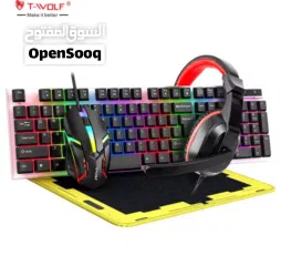  4 Keyboard Gaming , mouse , Headset, mouse pad