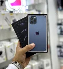  1 عرض خااص : iPhone 12 pro 512gb بالذاكرة العملاقة هاتف بحالة الوكالة بدون شموخ أو مشاكل مع الضمان