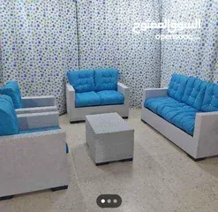  8 انتبه السعر حرق و لفترة محدودة  طقم راتان 5 مقاعد 115 د شامل توصيل لعمان وزرقا
