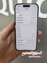  11 IPHONE 16 ( 128GB ) USED /// ايفون 16 ذاكرة 128 مستعمل وكاله