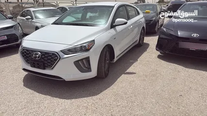  3 هيونداي ايونك هايبرد بلج ان 2020 كرت ابيض فحص كامل حره غير مجمركه