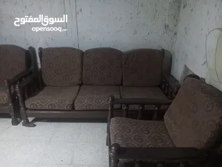  3 طقم مورس 7 مقاعد مع 14 حبه اسفنج