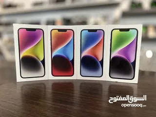  1 iPhone 14 Plus 128GB  ايفون 14 بلس 128    جديد كفالة شرق اوسط