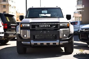  1 تويوتا برادو بالشكل الجديد 2025 بلون شمبين مميز وارد الشركة المركزية