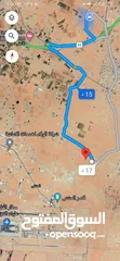  2 للبيع قطعة أرض 4.6 دونم في المشتى بجانب مطار الملكه عاليه الدولي