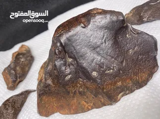  20 Jabal Kamel Hadidi meteorites, Tripoli, Libya, weight: one kilogram and 200 gram