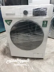  2 غسالة ناشونال سونيك 9 كيلو 1400دورة