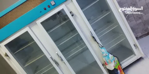  1 ثلاجة تبريد ثلاث دفات