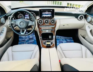  7 Mercedes C300 2018 - 4 Matic مرسيدس    للبيع موديل 2018 بحاله ممتازه ممشي فقط 56000 كيلو فقط