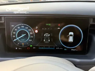  20 هونداي توسان NLine ترخيص 2022 محرك 1600 هايبرد plug in/يقطع على الشحنه 65 كيلو متر  271 حصان