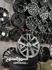  3 /:- جنط جديد /:- بكب تويوتا  /:- قياس 15 انش