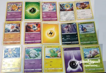  4 Pokemon cards yu-gi-oh cards