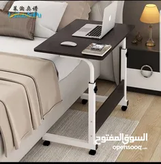  11 وفرنالك مكتب طلابي عملي ومتنقل بترتيب عصري سطح واسع بيساع لابتوب + كتب + أدوات مدرسية .