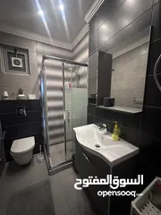  9 شقة مفروشة مودرن للايجار في منطقة .. دير غبار قرب زيت وزعتر .. (اطلاله فخمة) 3 نوم