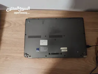  17 لابتوب توشيبا i7 مستعمل بحالة جيدة مواصفات ممتازة هاردسك 300 جيجا ومع بصمة وهاردسك 300 جيجا