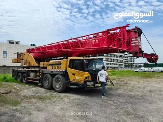  3 SANY 80 TON CRANE  DUBAI  SAUDI ARABIA  رافعة ساني 80 طن